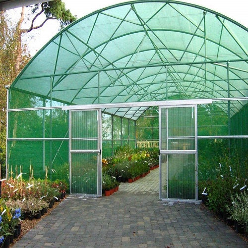 Zimble Green Shade Net- 50%-Size 13Ft, 16Ft, 20Ft Sun Light blocking/ multipurpose for polyhouse, greenhouse, poultry farm,home balcony/agro net/terrace garden/sun shade for balcony for plants