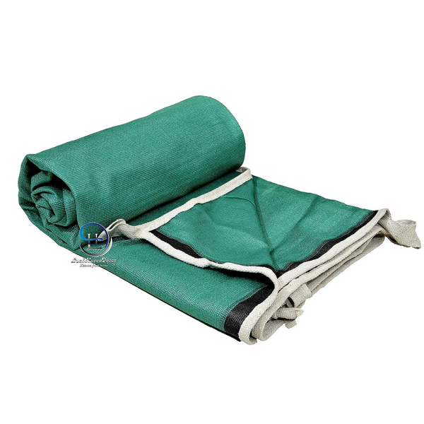 Green Shade Net 90% Optimal Sun Protection for Your Plants and Crops 5x5 Ft