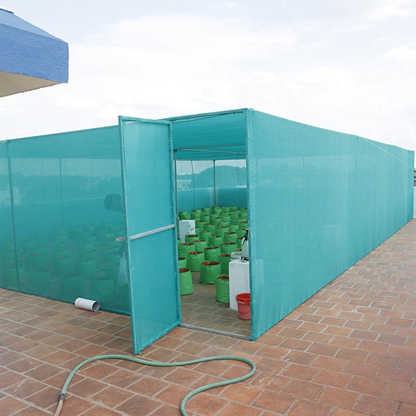 Green Shade Net 50%, Size 1 mtr, 1.5 mtr, 2 mtr, 3 mtr Optimal Sun Protection for Your Plants and Crops