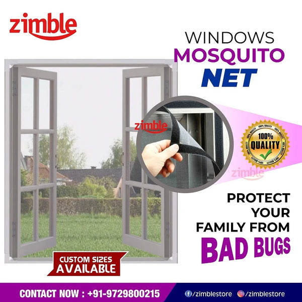 Premium Mosquito Net for Window – Strong, Breathable & Easy to Install