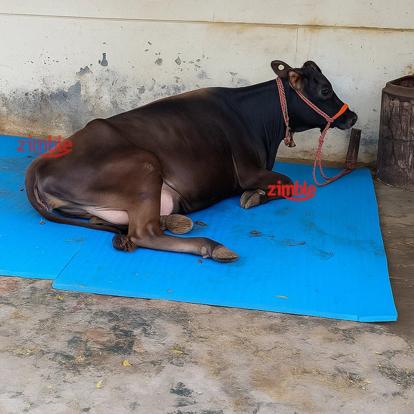 Best Cow & Buffalo Mat – Udder Safe, Stress-Free, Non-Slip Mat