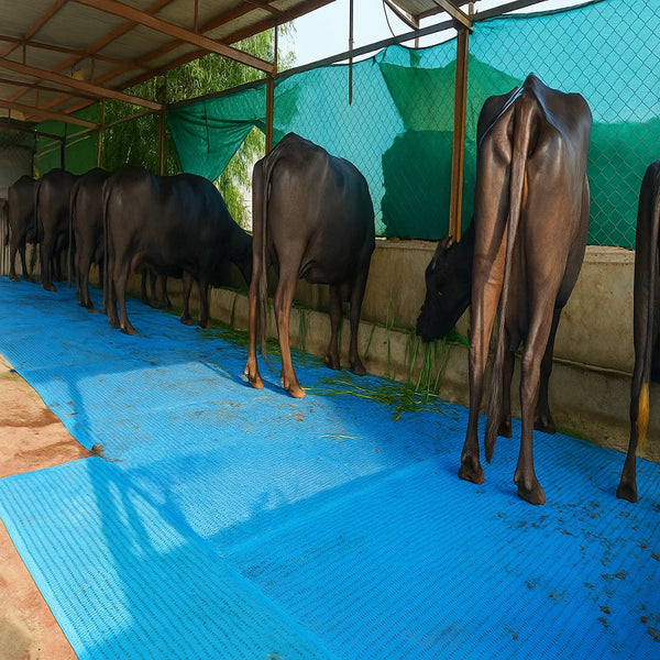 Buffalo Cow Mat – Durable Rubber, Clean Floor, Stress-Free Animal