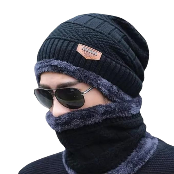 Cap, Muffler &amp; Gloves Set – Complete Winter Protection Pack 20