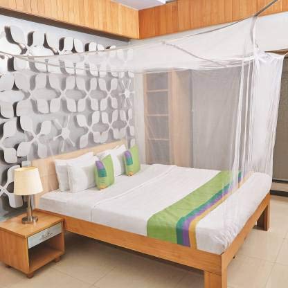 Foldable Mosquito Bed Net – White